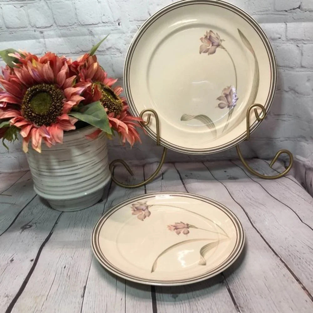 Vintage noritake Keltcraft designed PARTNERS dinner and salad Plate
